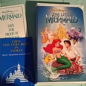 *BANNED* Cover original Little Mermaid vhs